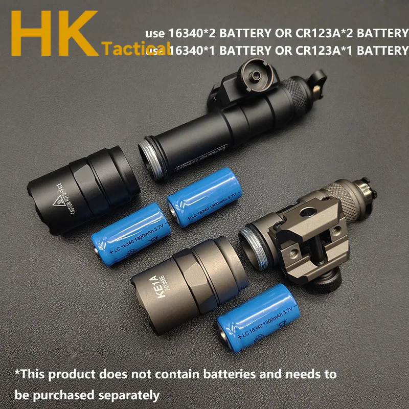 SF M600 Linterna táctica para riel Picatinny – Luz LED caza y Airsoft - imagen 3