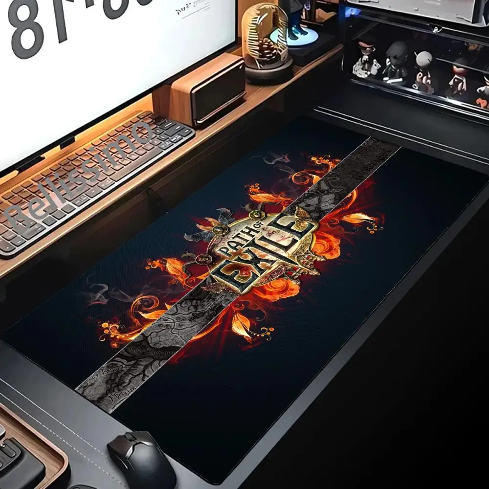 Path of Exile Anime Mouse Pad Gamer Computer Accessories Gaming Keyboard Table Pads Tabl Mat Deskmat Mousepad Mats