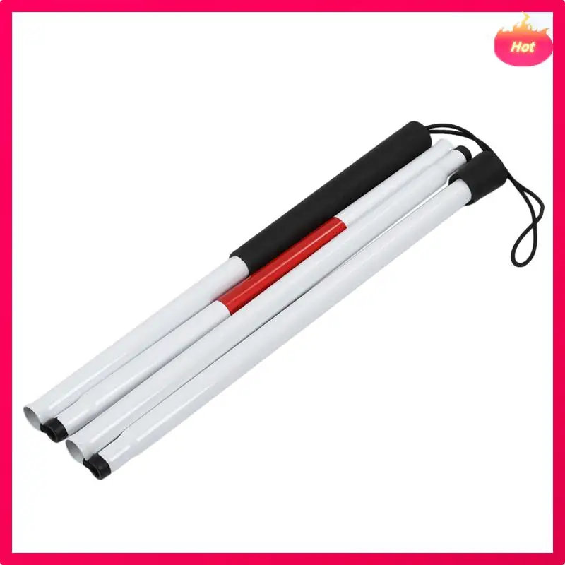 

ABYP 20X Visually Impaired Crutch Cane Blind Walking Stick Walker Aluminium Easy Folding