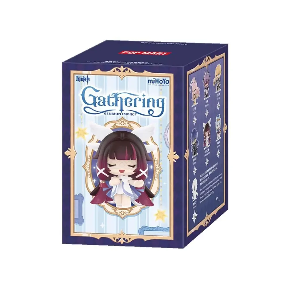 POP MART Genshin Impact New Year Gathering Q Version Series Trendy Blind Random Box Toys Mystery Box Guess Bag Actionfigur