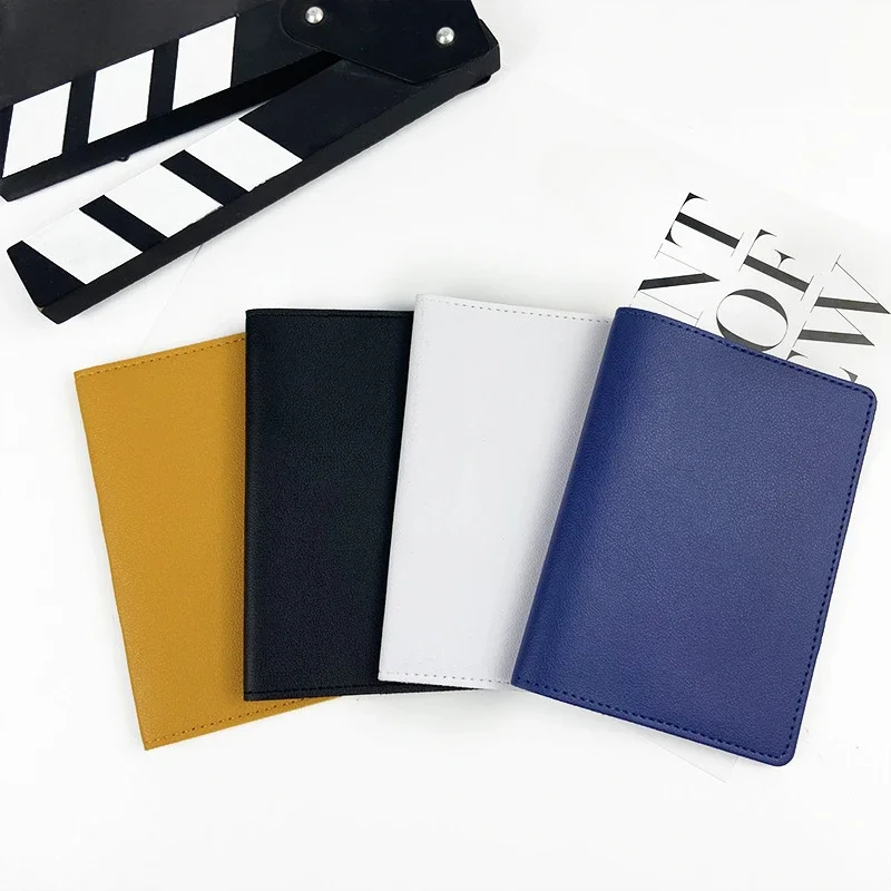 

New PU Leather Passport Cover Luggage Tag Set Travel Portable ID Credit Card Holder Passport Holder Protective Cover Protector
