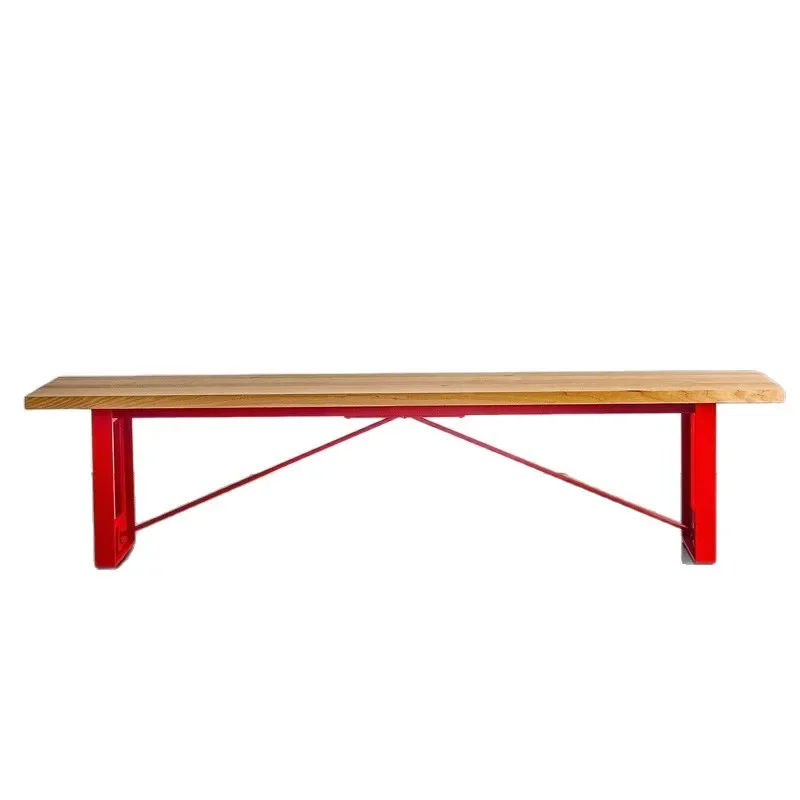 Log legs long and simple household metal tables and chairs for stools and rest boards