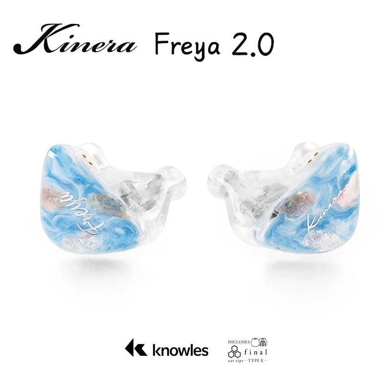 

KINERA Freya 2.0 1DD+3BA In-Ear Headphone with 0.78 2 pin Cable