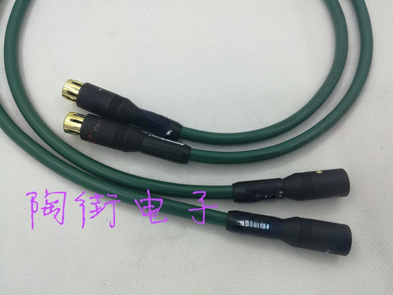 PCOCC Single Crystal Copper RCA To XLR Balanced Audio Cable Canon Line Level Biliary Amplifier FA-220