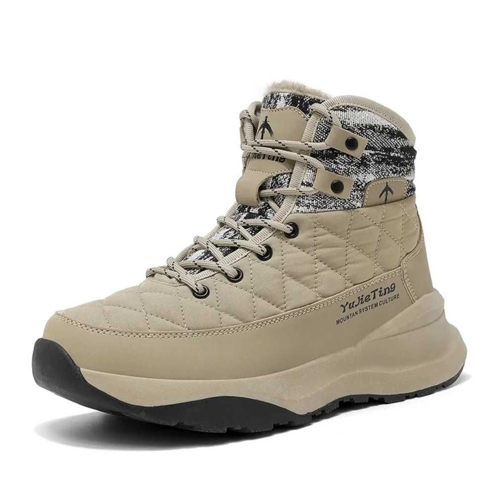 

2026 New Hiking Shoes Men Keep Warm Snow Boots Anti Slip Climbing Boots Men Sport Shoes Sneaker Men Trekking Shoes Men Women