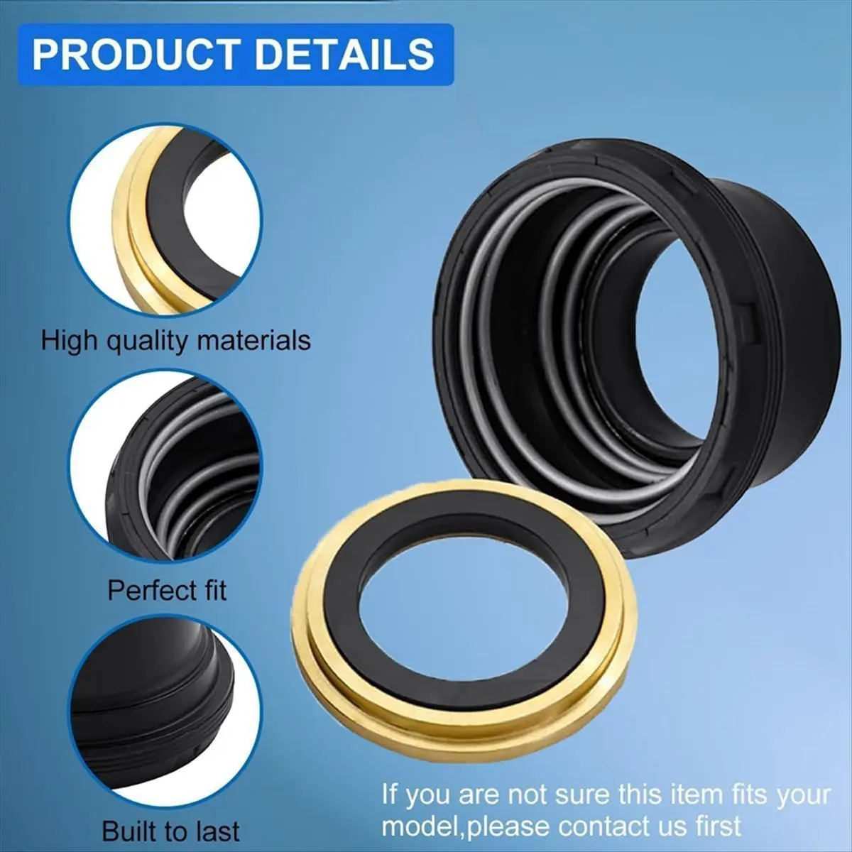 Rank! 5303279394 Washing Machine Main Center Tub Seal Kit for Kenmore Frigidaire Washer Replace 5308027482