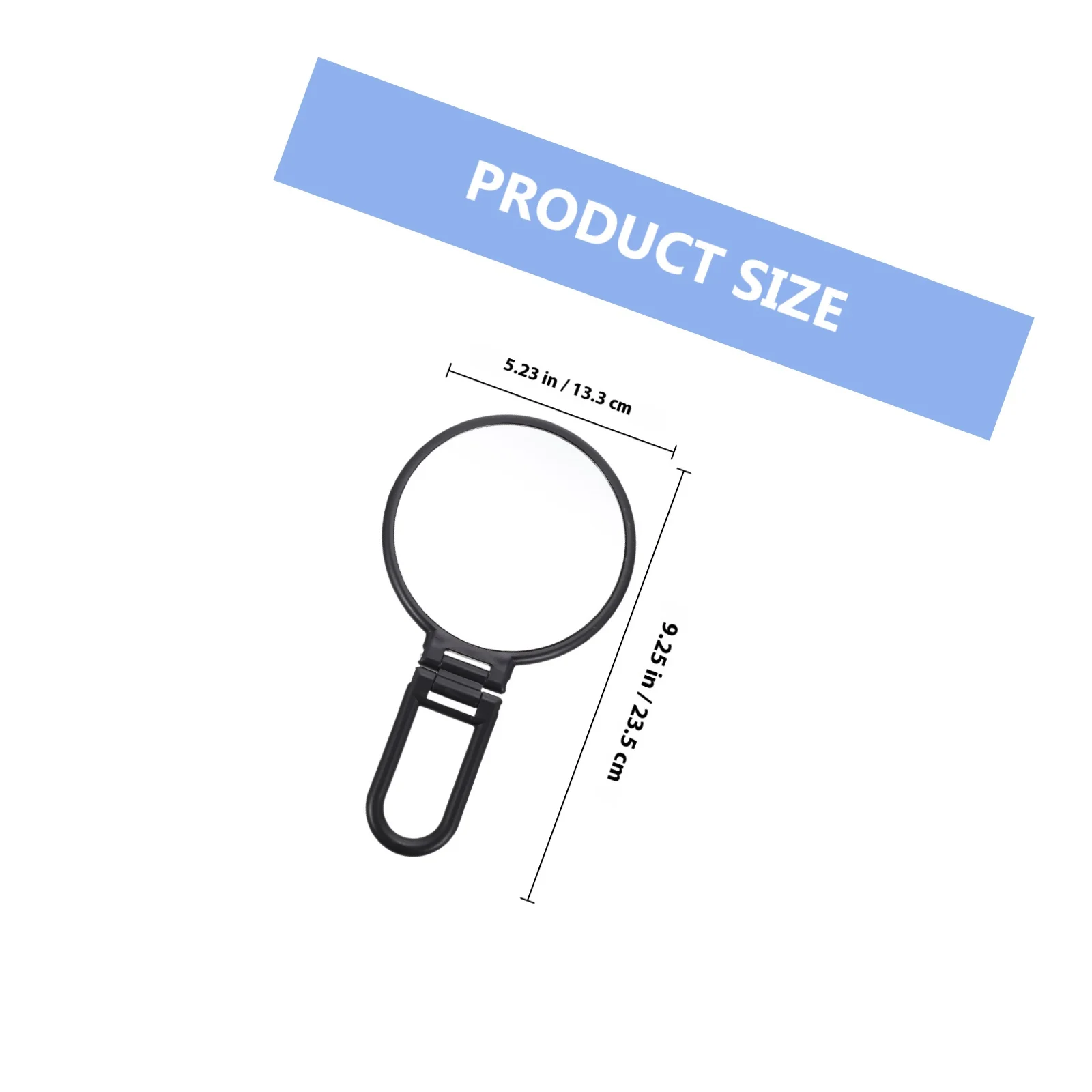 접이식 디자인의 고급 품질의 손거울, 선명한 반사, 어디서나 메이크업을 할 수 있는 휴대용 거울