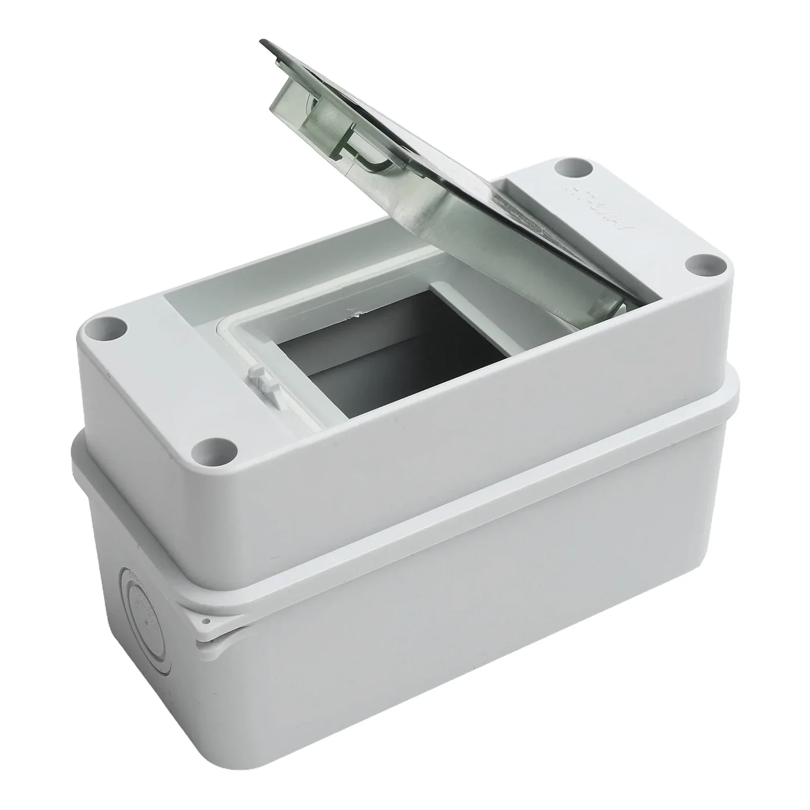

Rail Mounted Box Power Distribution Box Power Management ABS Material Dual Pack Dust Resistant Electrical Component Safety