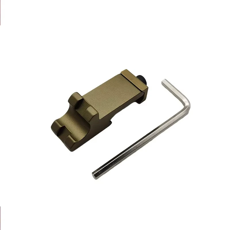 45 degree inclined rail flashlight DD/PRO/KAC machine sight side rail adapter 20MM aluminum alloy image 5