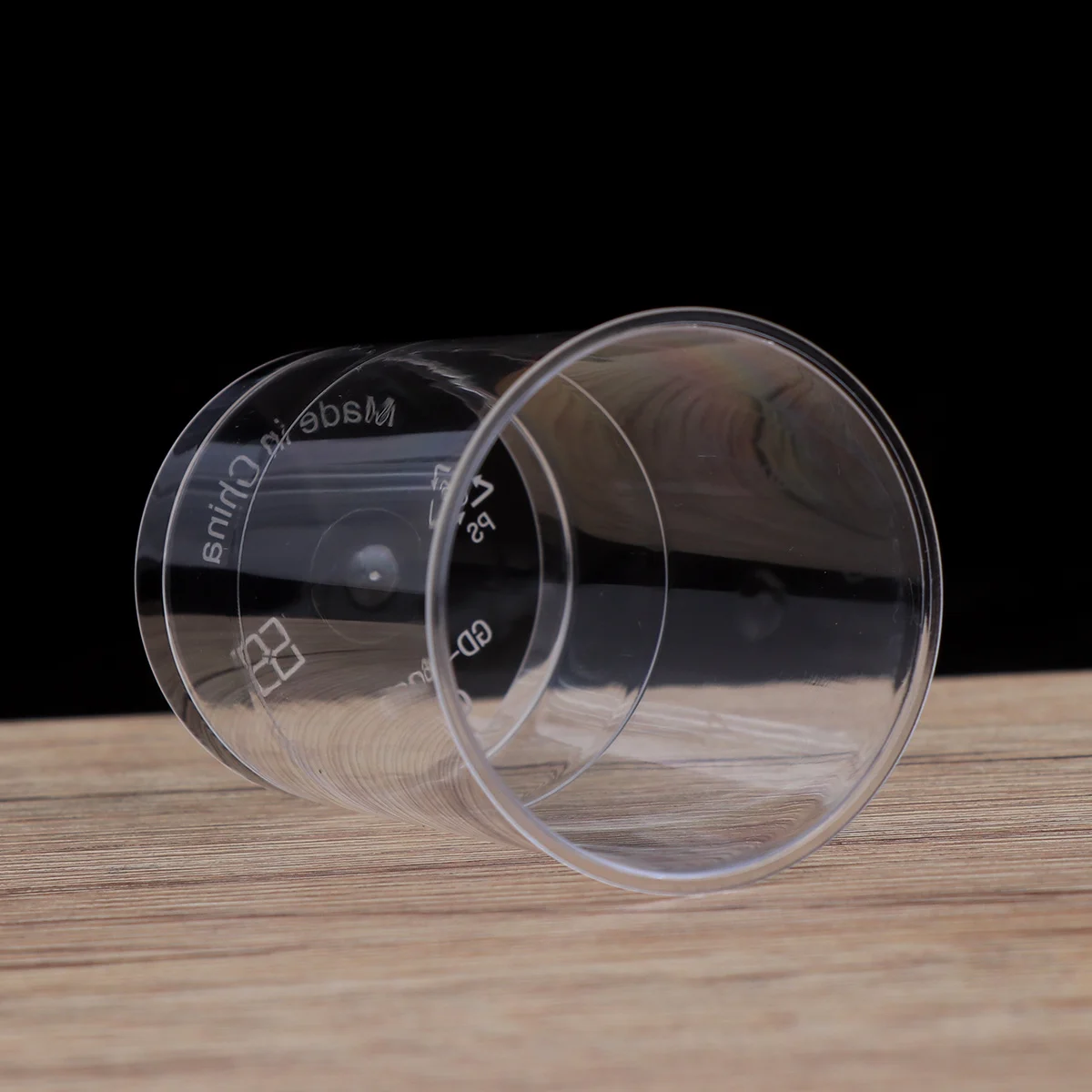 

40Pcs Thickened Clear Plastic Round Dessert Cups 160ml Mousse Cake Pudding Tumblers for Cocktail Parties Weddings