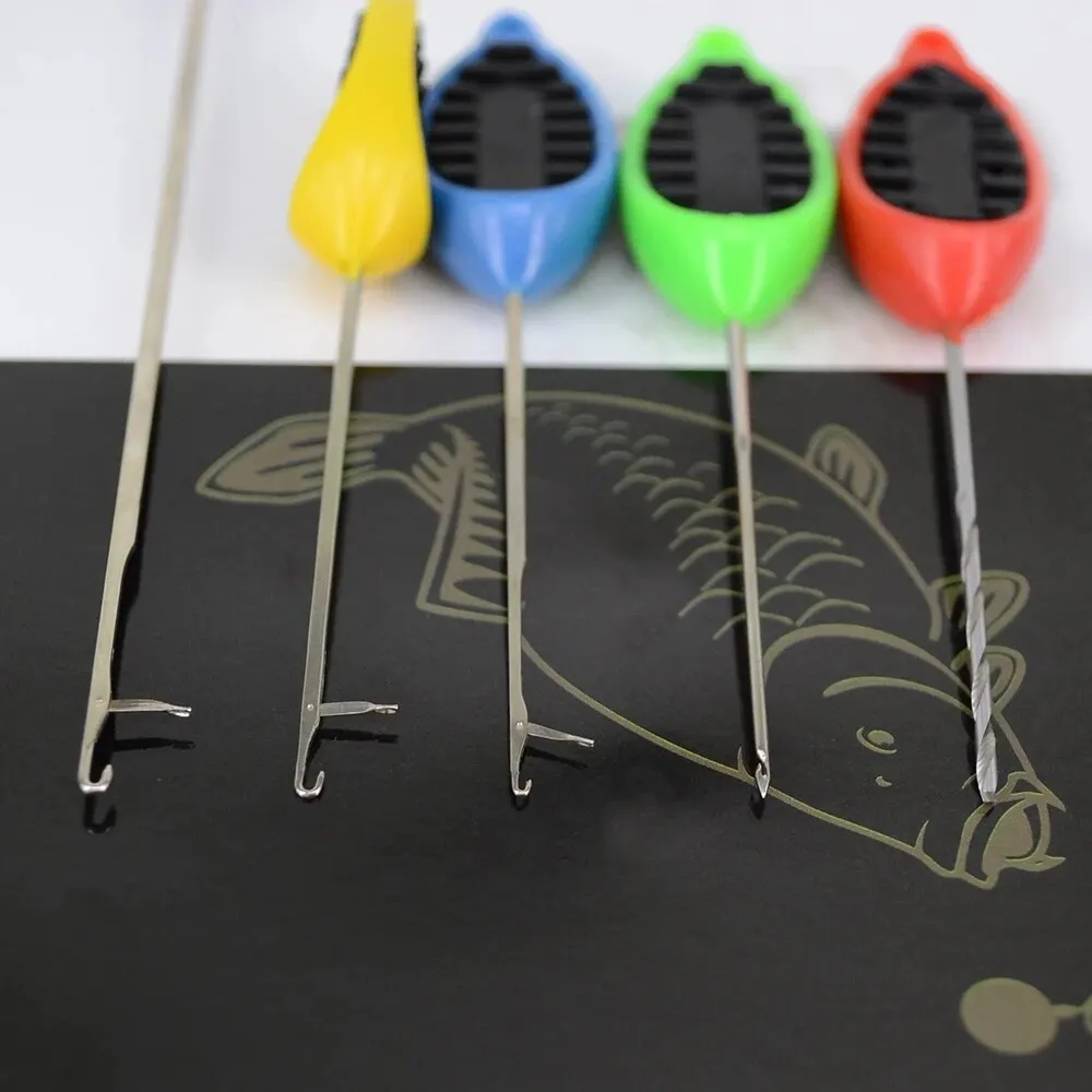 Hirisi Carp Fishing Bait Needle Set Gated Needle Pop Up Boilies Splicing Pins Needle Carp Making Tools Fishing Accessories BT11 image 4