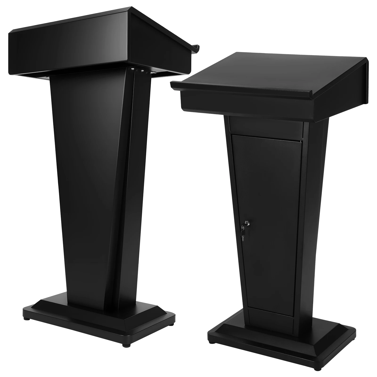 منبر المدرسة المعدنية متعددة الأغراض مكتب الكلام الكبير سعة كبيرة مكتب الاستقبال لمكتب مدرسة الكنيسة والمنزل #5