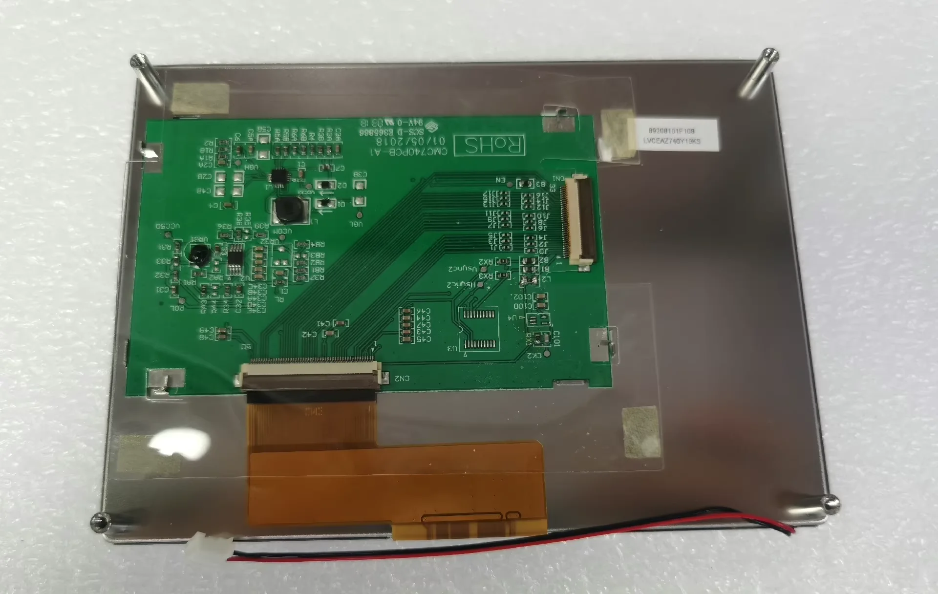 Panneau d'écran d'affichage LCD LVCEAZ740Y19KS