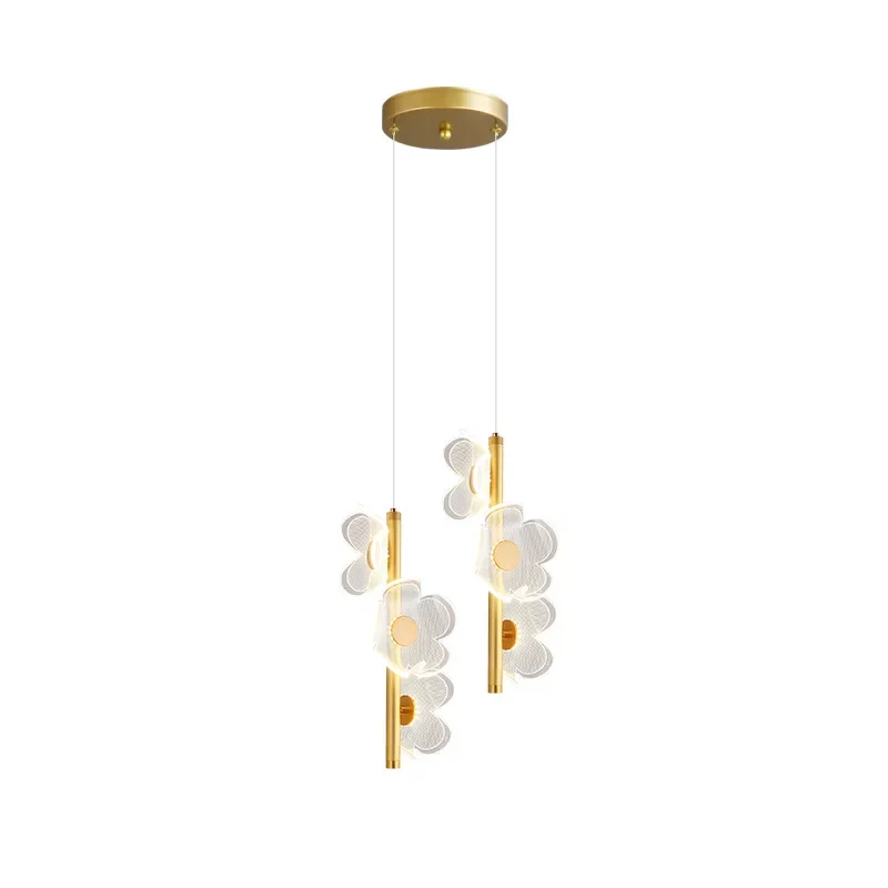 

Nordic LED Pendant Lamp Flower Design For Children Room Bedside Study Aisle Chandelier Indoor Home Decor Lighting Fixture Luster