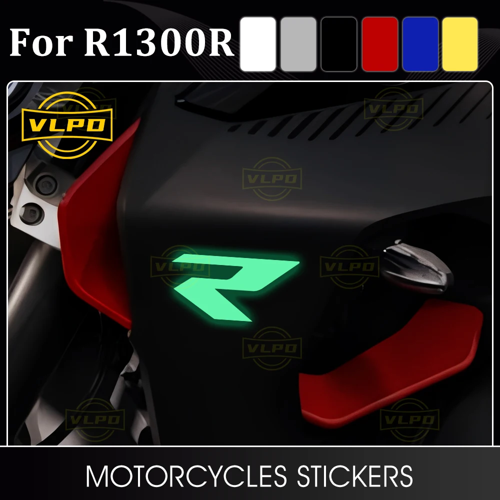 2 PCS Motorcycle Glow Stickers Waterproof Decal for BMW R1300R Sticker R 1300 R R1300 1300R 2025 2026 Accessories