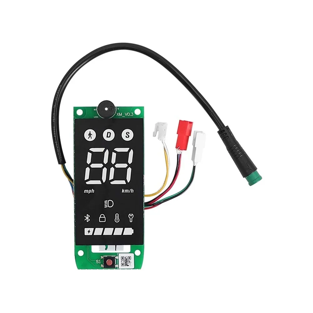 For-Xiaomi 4 Lite 2nd Generation Electric Scooter controller LCD Display Instrument Panel Green ABS Material Lightweight