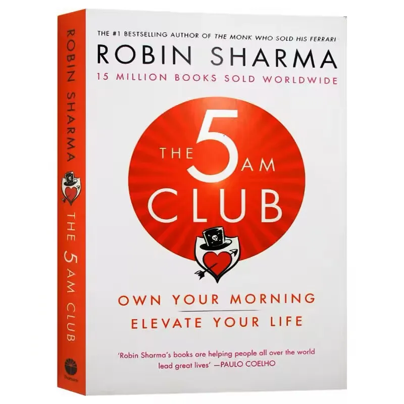 The 5AM Club By Robin Sharma Own Your Morning Elevate Your Life English Book