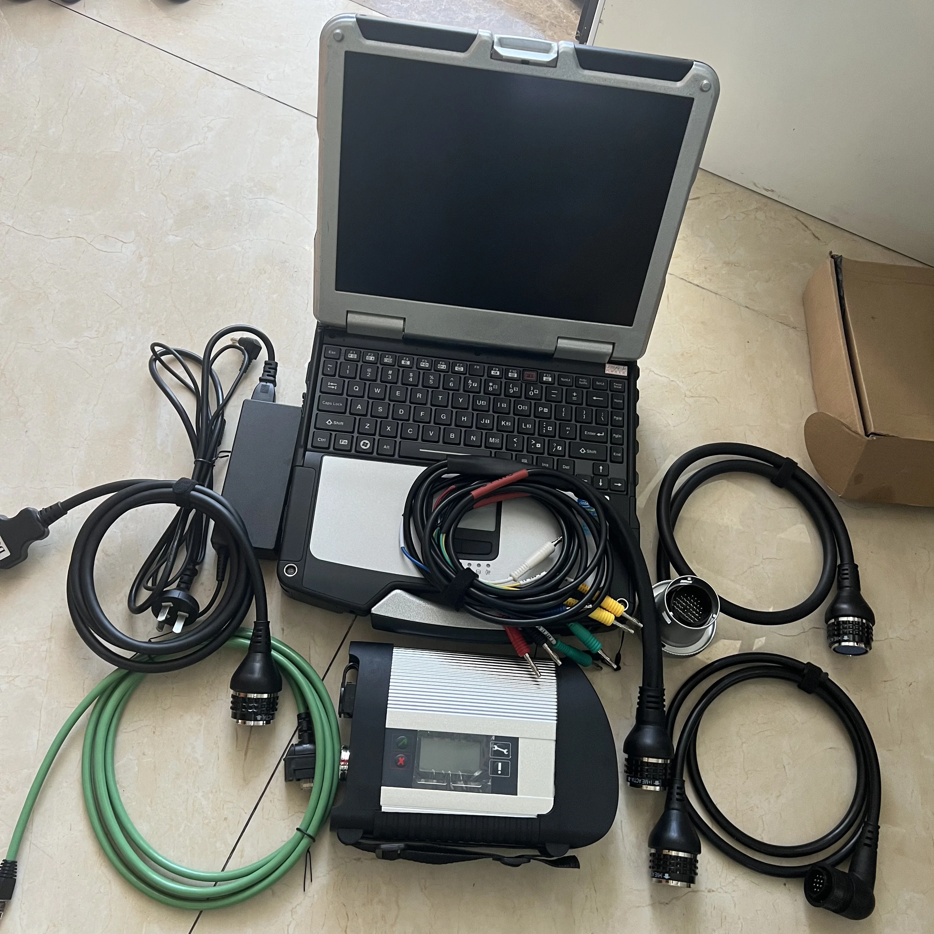 06.2026V WIFI SD C4 HDD/ SSD Software WIN-10 with CF-31 Laptop 4G  90% New Full Set Work for Mb Star C4 Sd Connect C4