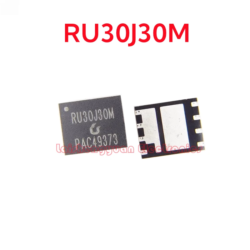 Brand new genuine RU30J30M RU30J30 package DFN5060 dual N-channel power MOSFET chip field-effect transistor brand new chip