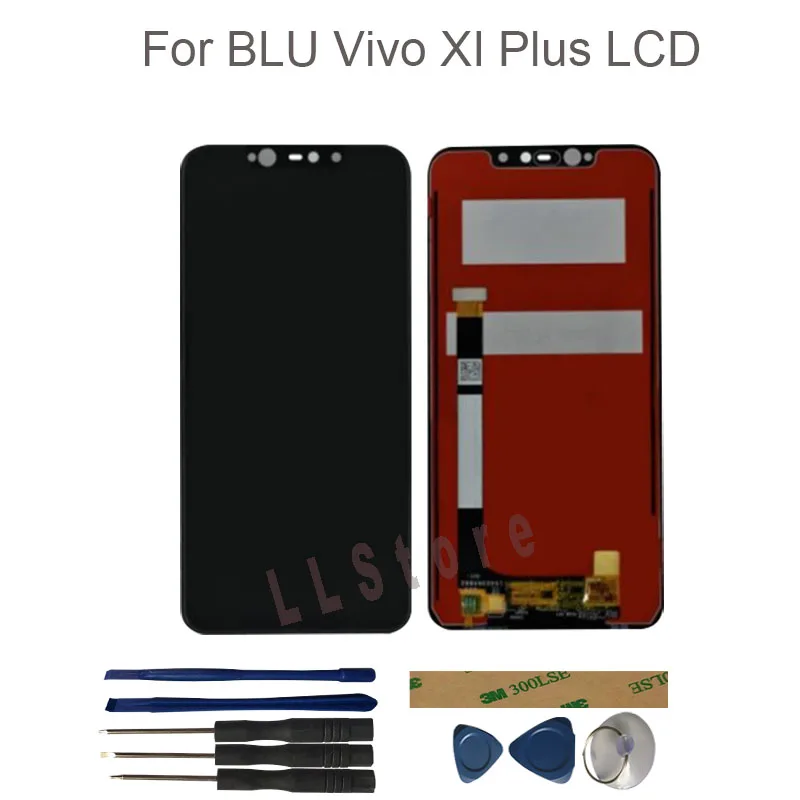 ЖК-экран для BLU Vivo XI Plus, ЖК-дисплей с сенсорным экраном и дигитайзером в сборе, замена с использованием инструментов