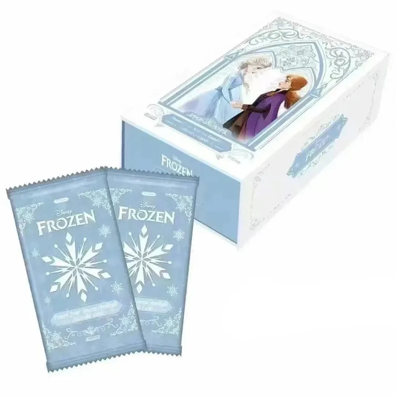 KAYOU Genuine Disney Frozen Card Elsa Olaf Anna Flash Anime Character Collection Card Kids Toys Christmas Birthday Gift