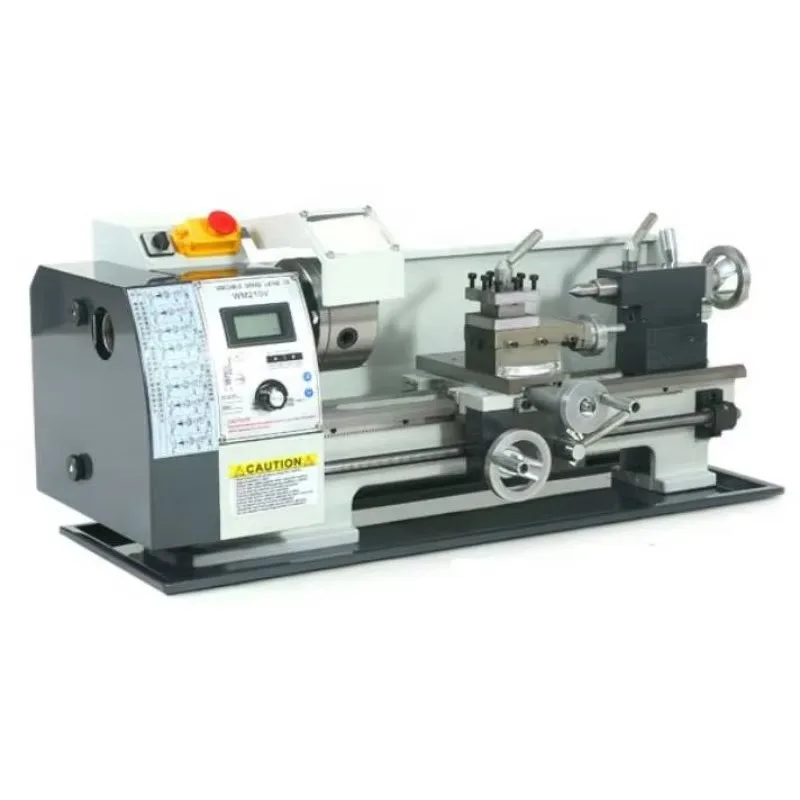 

Micro Precision Mini Lathe Machine 210V Small Household Desktop For Metal Woodworking Multi Function Machining Tool