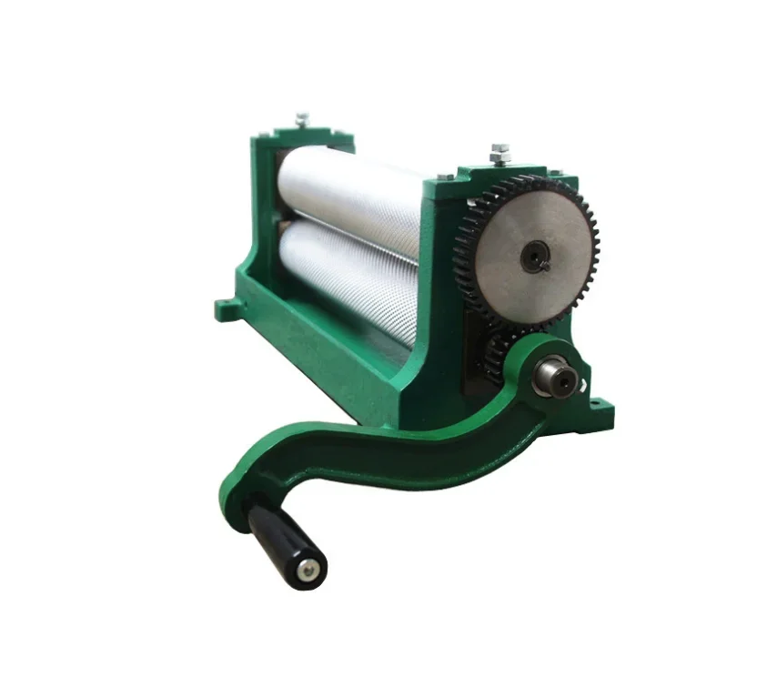 commercial manual beeswax foundation machine with 86*450mm roller size