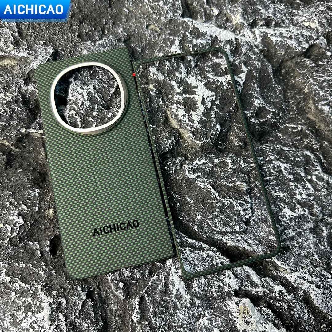 

Чехол ACC-настоящий из углеродного волокна для OPPO Find N5 с Magsafe, ультратонкий, сверхлегкий, устойчивый к падениям, универсальный складной чехол для телефона