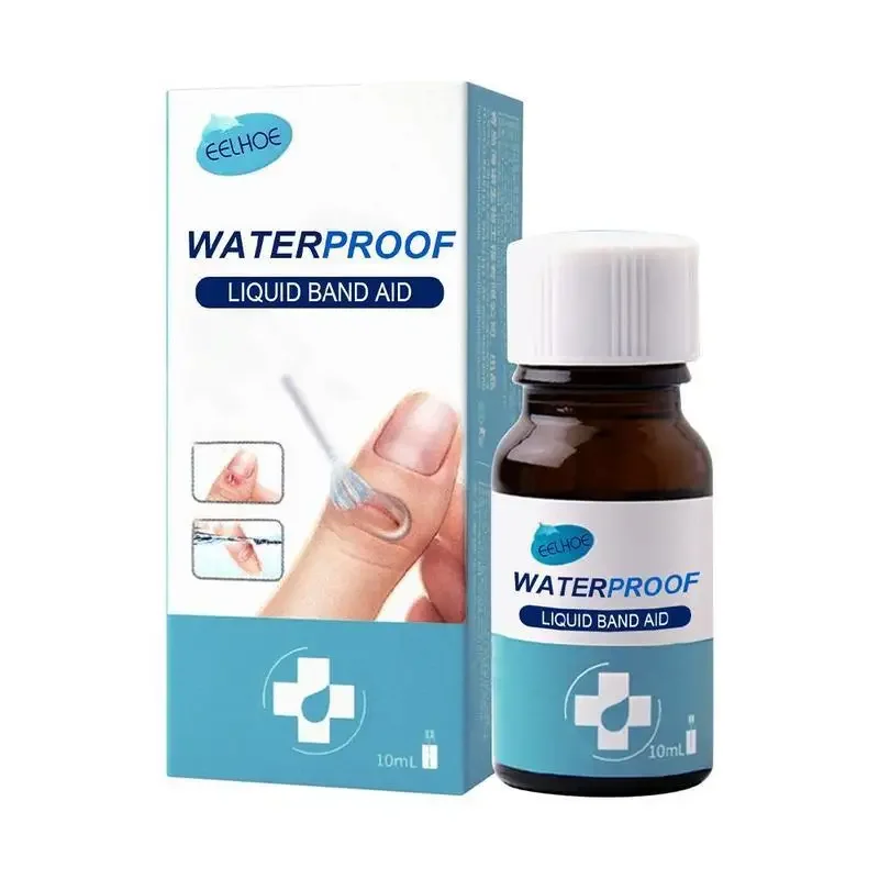 Gel de curación de heridas transpirable e impermeable, vendaje líquido, parche líquido para heridas, ayuda en aerosol, pegamento hemostático