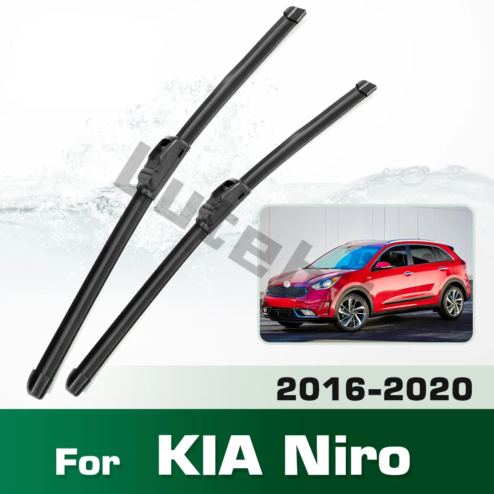 Scheibenwischer LHD Hybrid Frontwischerblätter Für KIA Niro 2016 - 2020 Windschutzscheibe Windschutzscheibe Sauberes Fenster Auto Regenbürsten 26 "+ 16"