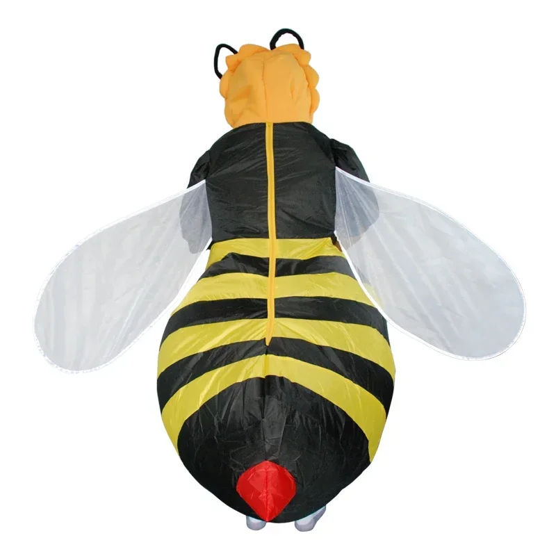 2025 New Adult Honey Bee Inflatable Costumes Halloween Cosplay Mascot Role Play Disfraz Carnival Party Dress Festival Bir wat156