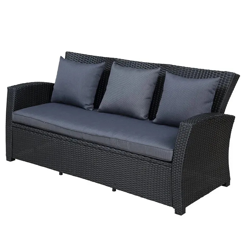 Outdoor sofa, rattan chair, terrace, bar, coffee villa, courtyard, negotiation, meeting guests, waterproof outdoor
