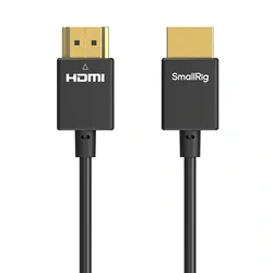 SmallRig Ultra Slim High Speed Micro Full Sized 4K HDMI-compatible A to A/D to A 100cm Camera Cable For Sony Nikon Canon