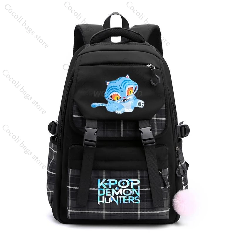 Mochila KPop Demon Hunter 2025 de moda, mochila escolar para niñas, mochilas escolares Kawaii, mochila para niñas y niños, mochila para volver a la escuela
