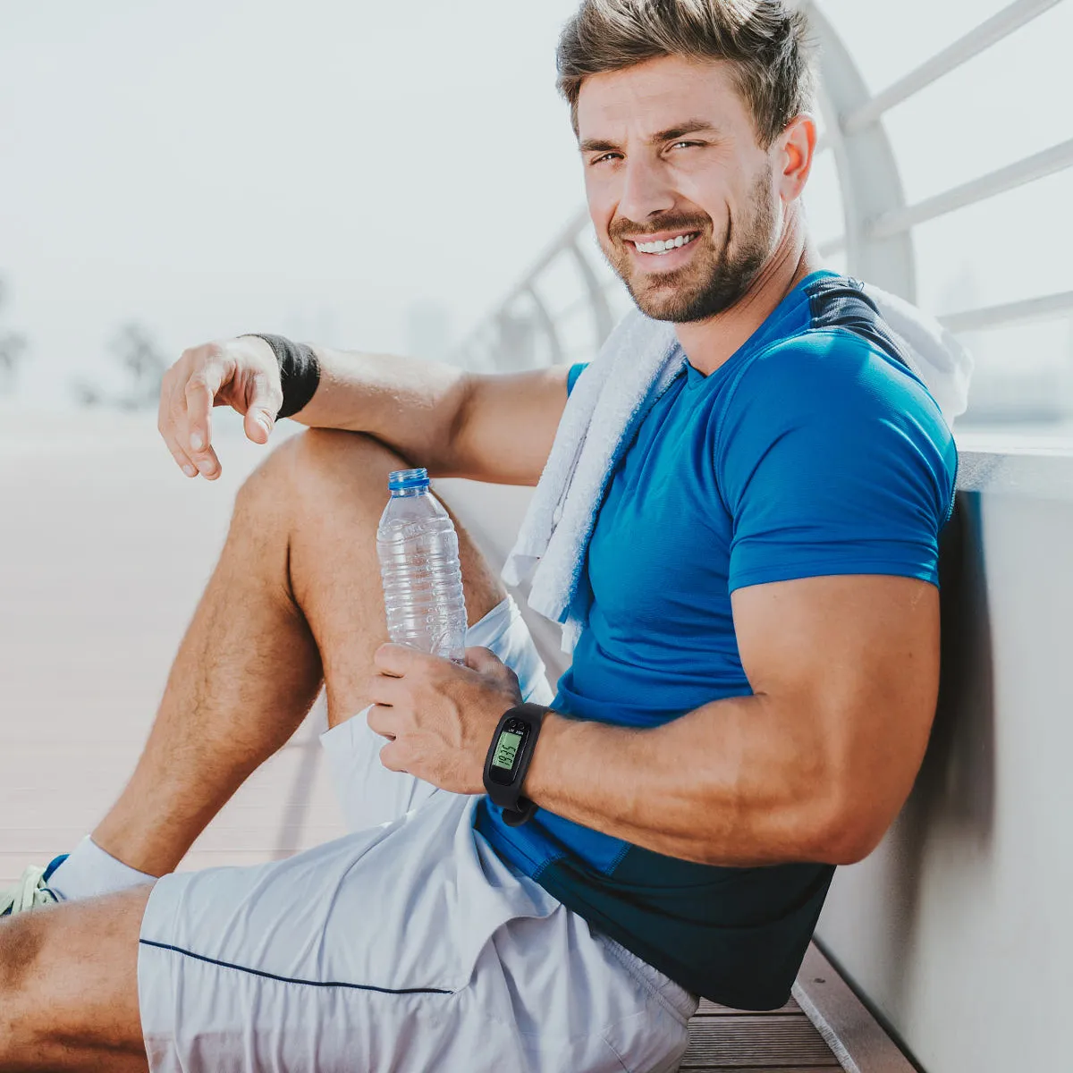 

2 шт. цифровые ЖК-часы-браслеты с шагомером для мужчин и женщин, счетчик шагов, счетчик сожженных калорий, трекер расстояния, монитор физической активности