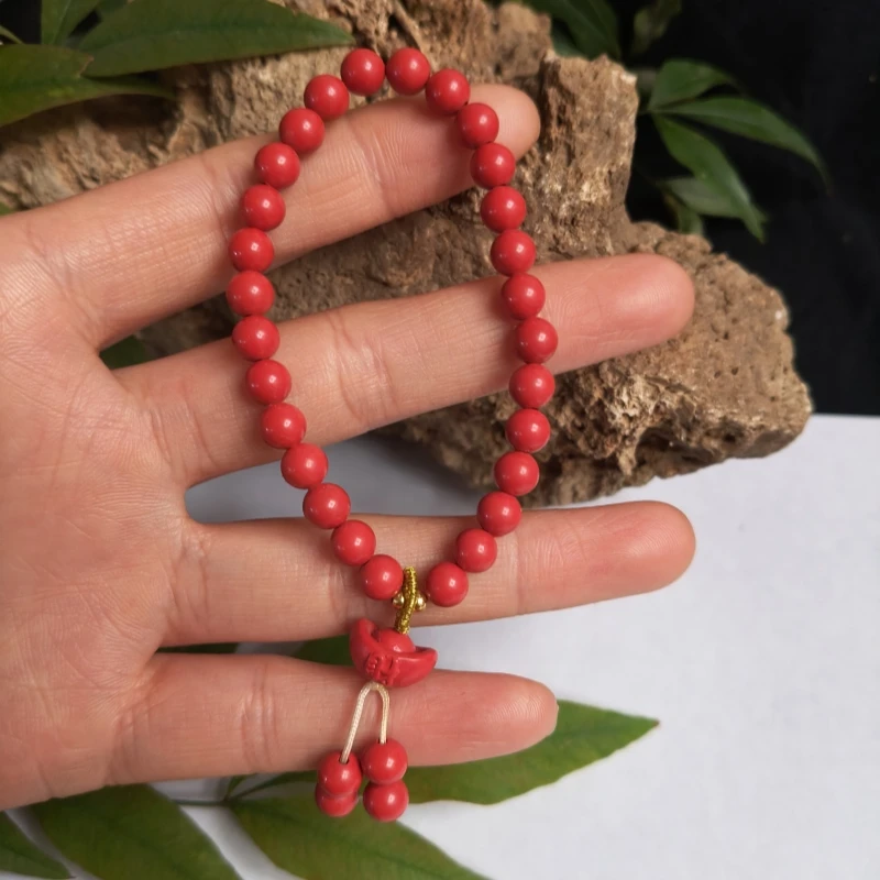 

Fashionable New Accessories Cinnabar Bracelets Exquisite Boyfriend and Girlfriend Bracelets Gift Accessories