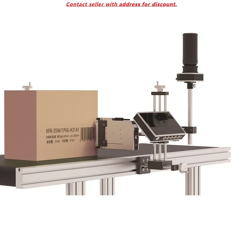 

UV Large Character Marking BOX Inkjet Printer Ricoh Head 32.4mm Coding Linear Matrix Barcodes Dynamic Image TEXT