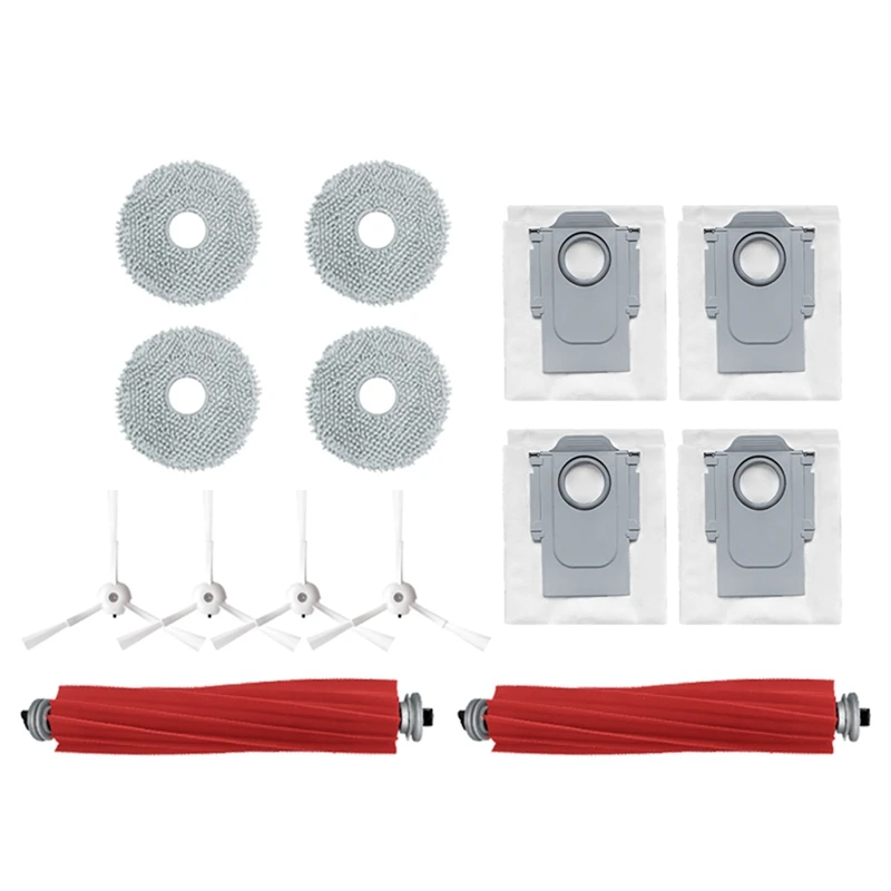 For Roborock P10 / Roborock Q Revo Robot Vacuum Cleaner Replacement Parts Main Side Brush Mop Rag Dust Bag