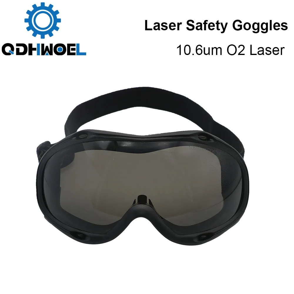 QDHWOEL OD6 + 10,6 um Co2 Faser Laser Schutzbrille Stil F 10600nm Schutzbrille Schild Schutz Brillen für Co2 maschine