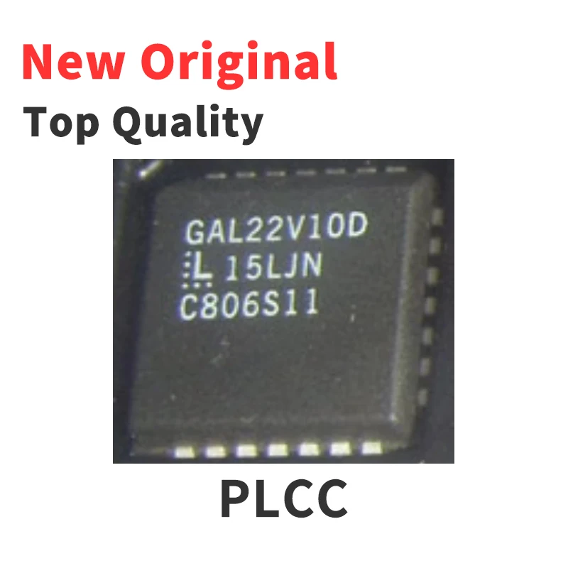 (1 Piece) GAL22V10D-15LJ GAL22V10D-15LJN PLCC New Original