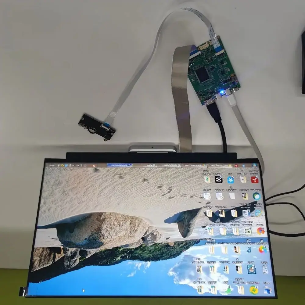 Type-C USB mini HDMI-compatible EDP controller board+For PC PS X360 Laptop raspberry kit 15.6