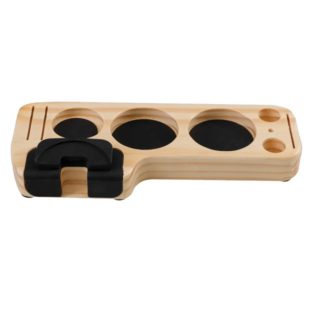 

Tamper Holder Coffee Tamper Holder Coffee Tool For Coffee Machines Wood 25x7.5x2.5cm Practical To Use Brand New