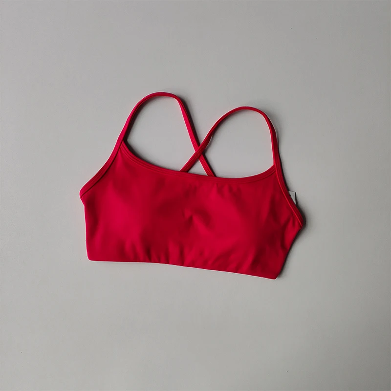 Kreuzschöner Rücken-Sport-BH für Damen, schnelltrocknender Fitness-BH mit Brustpolster, sexy, rückenfreier Yoga-Anzug mit Trägern – Detail 6