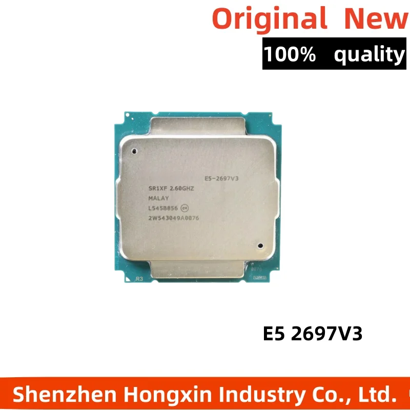

E5 2697V3 2697 V3 processor 14-core 2.60GHZ 35MB 22nm LGA 2011-3 TDP 145W CPU