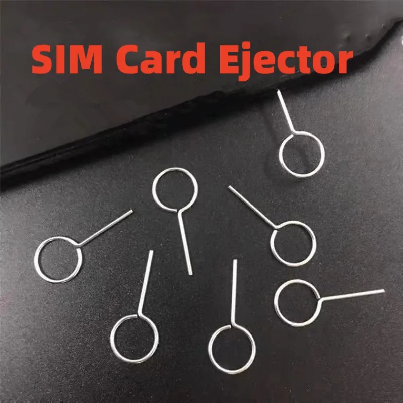 20/50/100pcs Sim Card Tray Pin Eject Removal Tool Needle Opener Ejector For Mobile phone