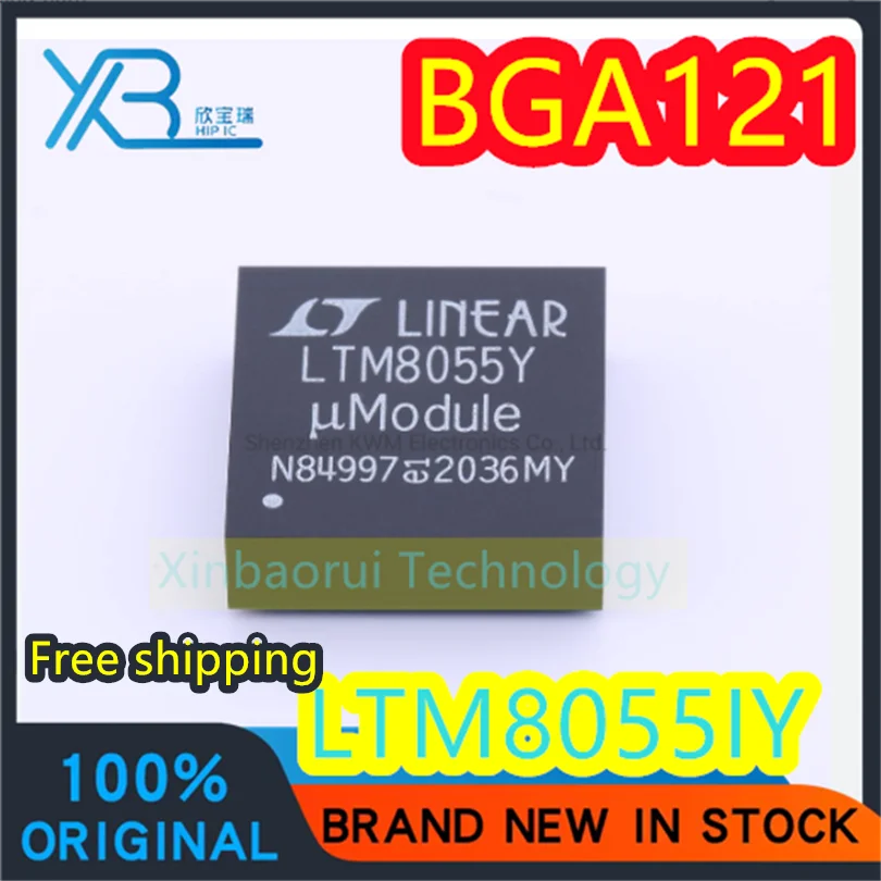 

(1/5pieces) LTM8055IY LTM8055Y BGA121 Power Module Regulator Switching Regulator IC 100% Brand New Original Free shipping