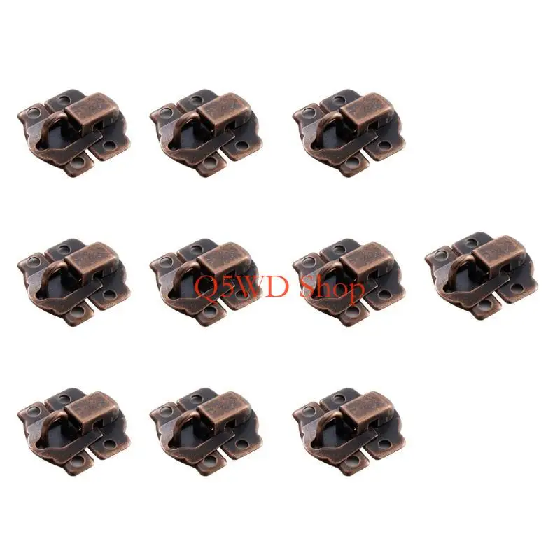 

Q5WD 10 шт. античная застежка застежка для шкатулки для ювелирных изделий защелка для шкафа футляры для ювелирных изделий