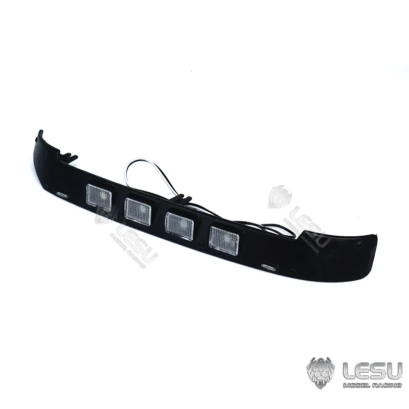 Lesu Modell für 1/14 Tamiya Traktor-LKW-Modell, Kabinen-Sonnenschutz S-1305, Beleuchtungsset, LKW-DIY-Zubehör, Spielzeug – Detail 4
