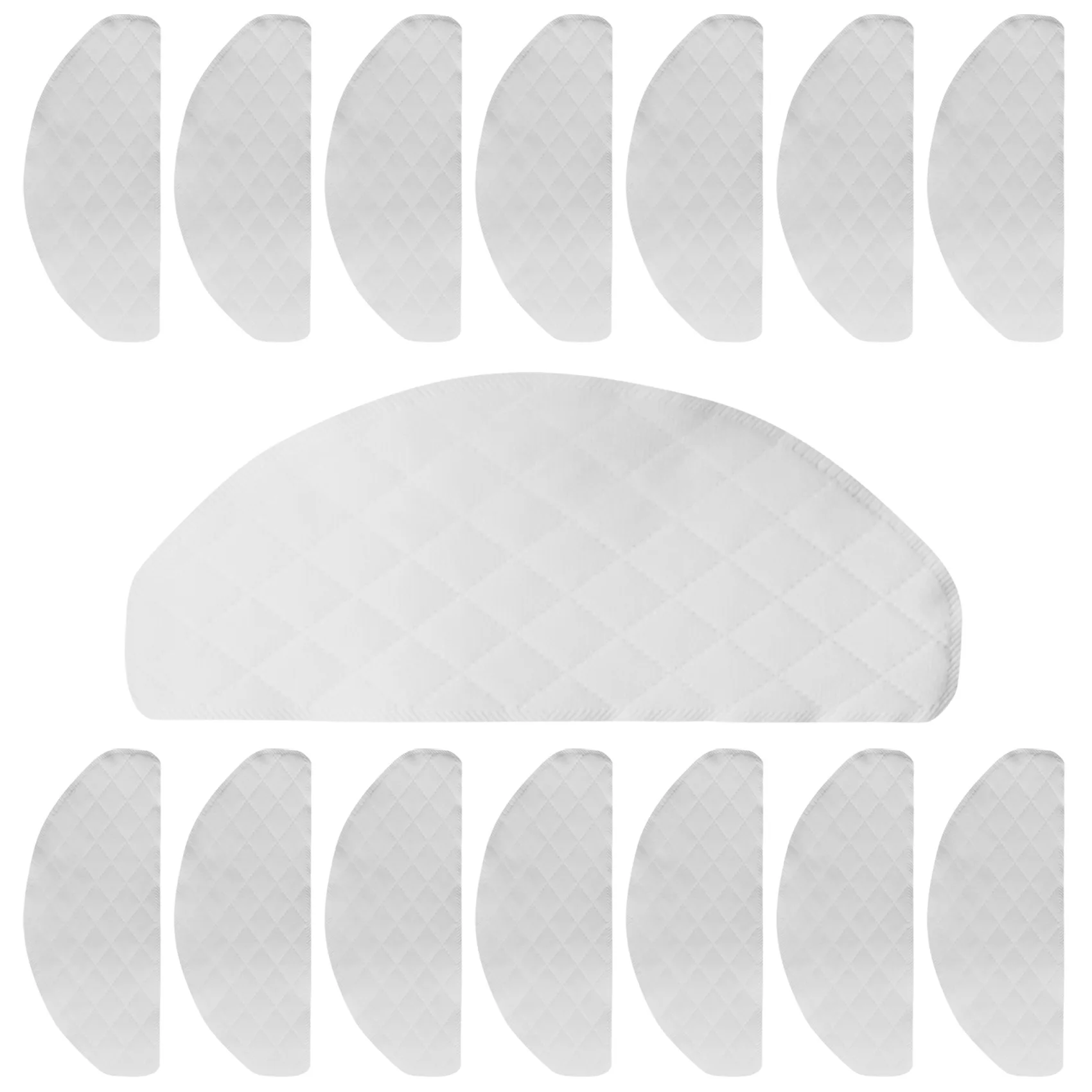 Chiffons de poulet pour aspirateur Ecovacs Deebot Ozmo T8, tampons de vadrouille Everths, pièces de rechange, 40 pièces