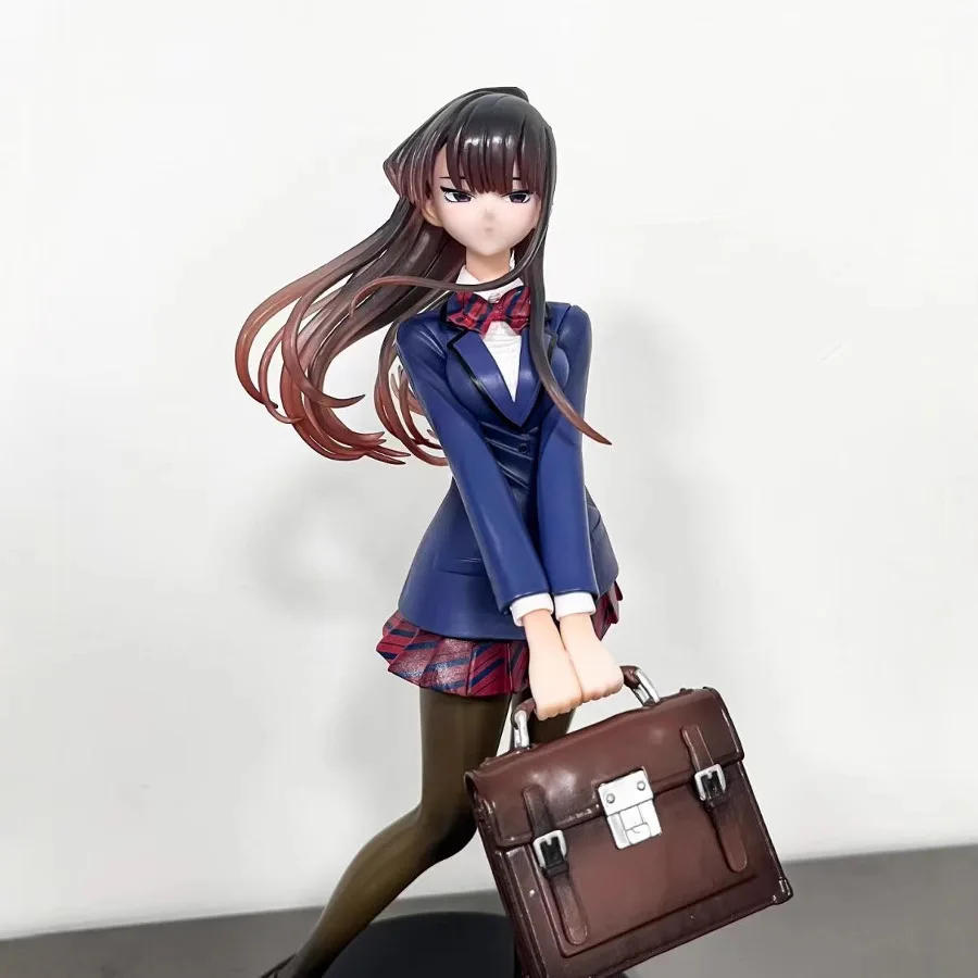 Komi Shouko 애니메이션 소녀 피규어 모델, Gk 조각상 소년 컬렉션, 데스크탑 장식, 장난감 선물, 25cm